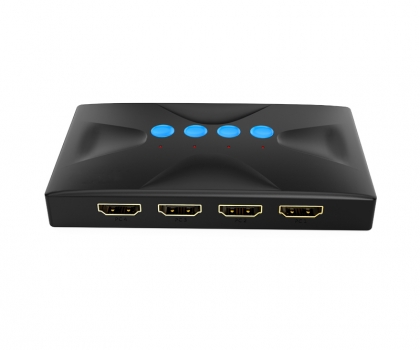 4進(jìn)1出手動4K HD KVM切換器（TYK-401HS）