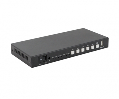 4K60 5進1出無縫畫面分割器（TYFG-501）
