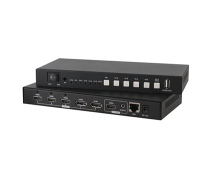 4K60 5進1出無縫畫面分割器（TYFG-501）